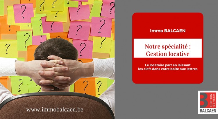 On gère vos problèmes - clefs dans la boîte aux lettres